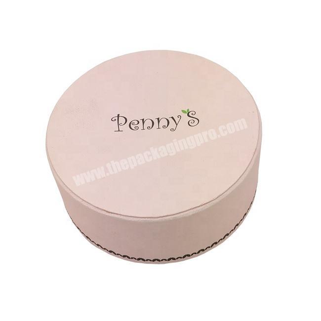 Customized Wholesale Small Luxury Round Gift Packaging Jewelry Box