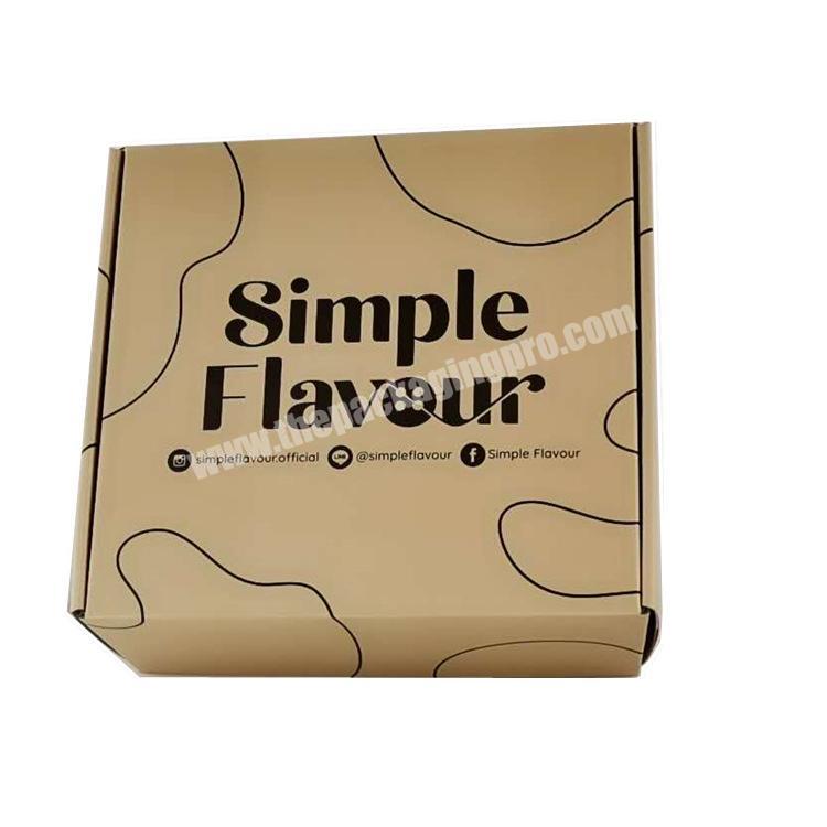 Customized color clothing packaging box corrugated underwear carton cosmetics paper boxes