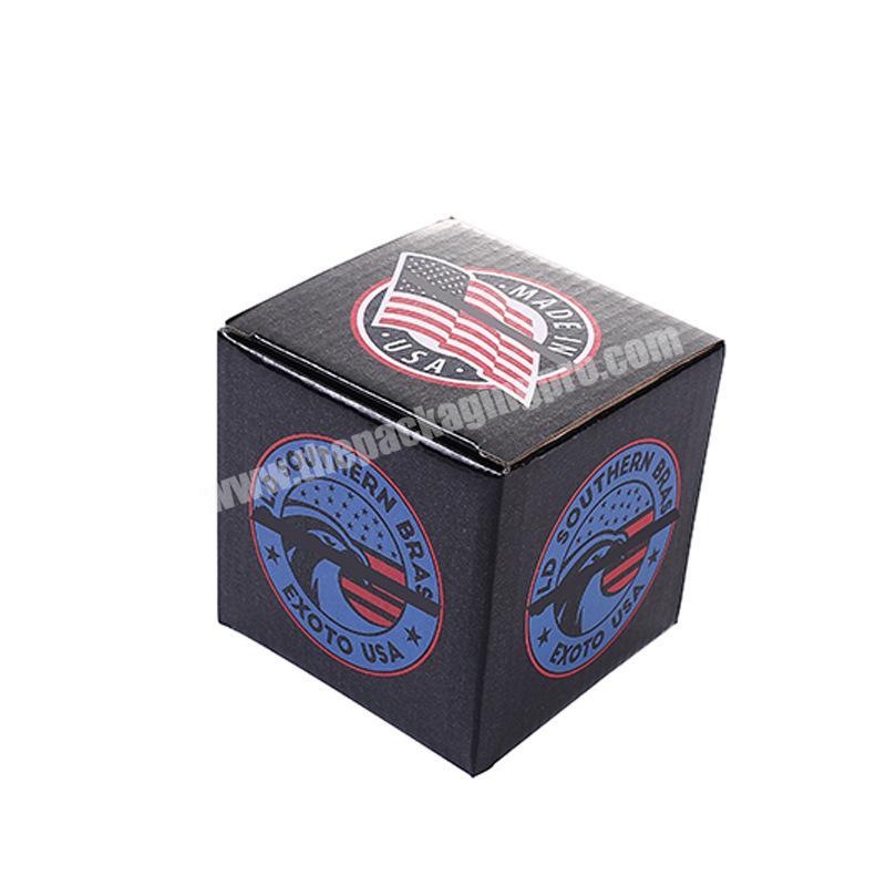 Customized color corrugated gift boxes folding cup packing box christmas paper box