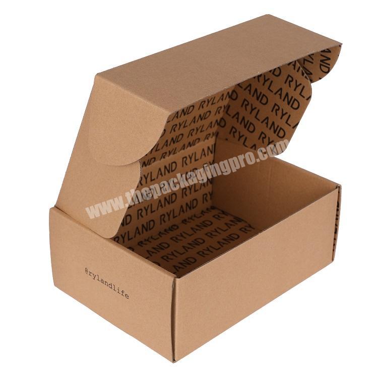Customized corrugated box paper packaging box for transporting