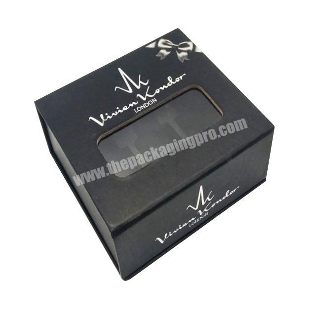 Customized high quality cardboard perfume packaging magnetic closure gift box