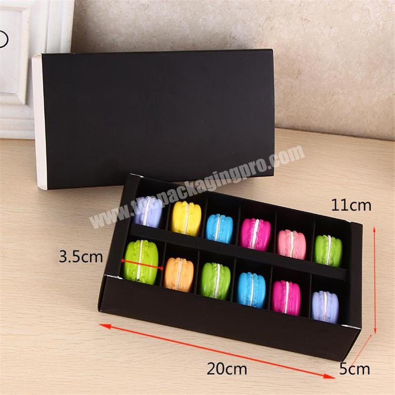 Customized paper boxes macarrons drawer paper box cake paper box for gift