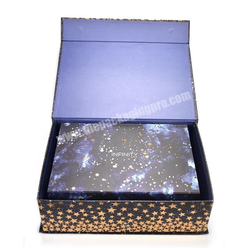 Customized production birthday gift paper packaging attractive design cosmetic paper gift box
