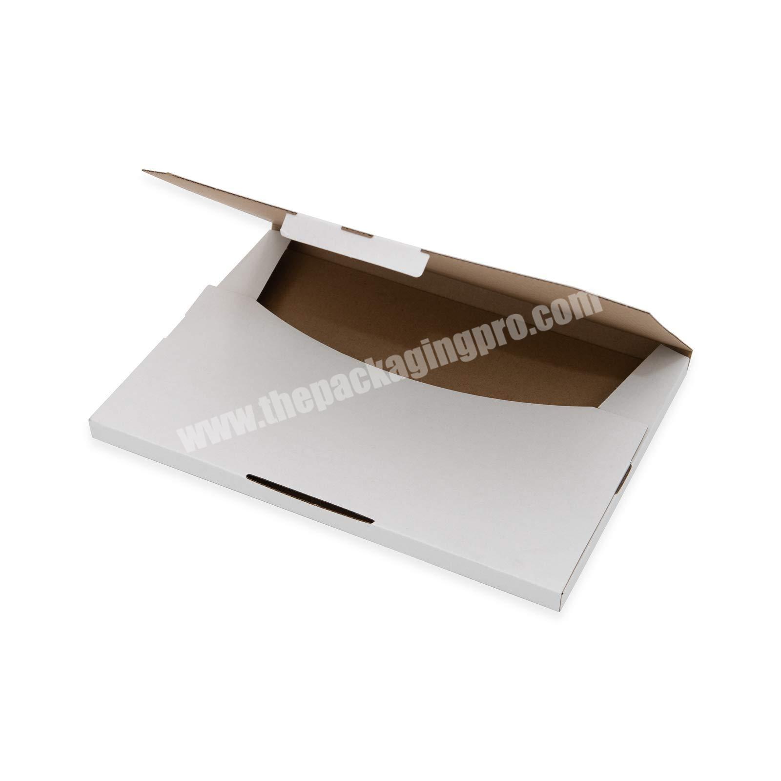 Customized white mailer box blank mailer boxes eco white box packaging