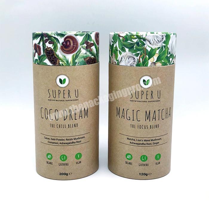 Cylinder Paper Cardboard Tube Cardboard Tube 100% air tight for super collagen wholesaler