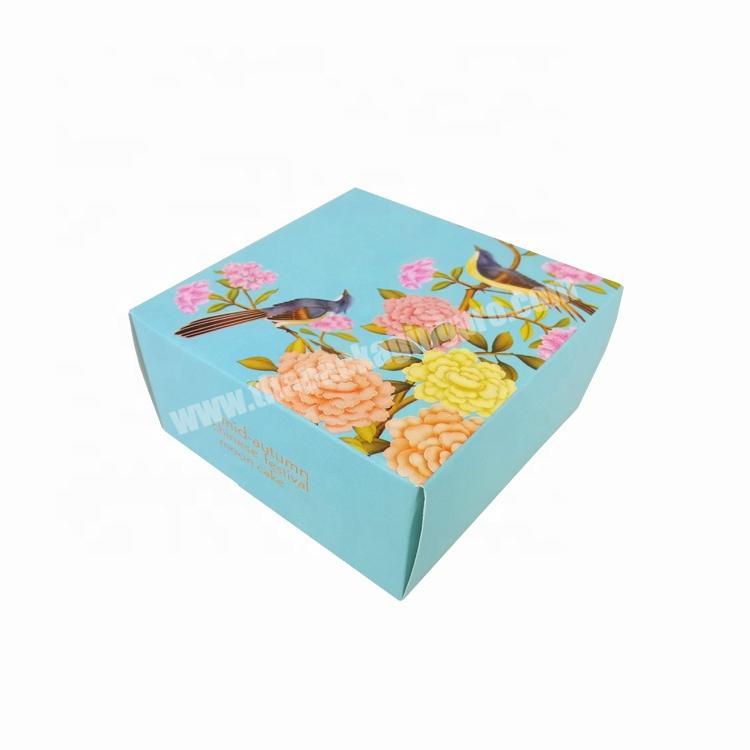 Delicate Paper Gift Box Mid- autumn Moon Cake Food Packaging Boxes