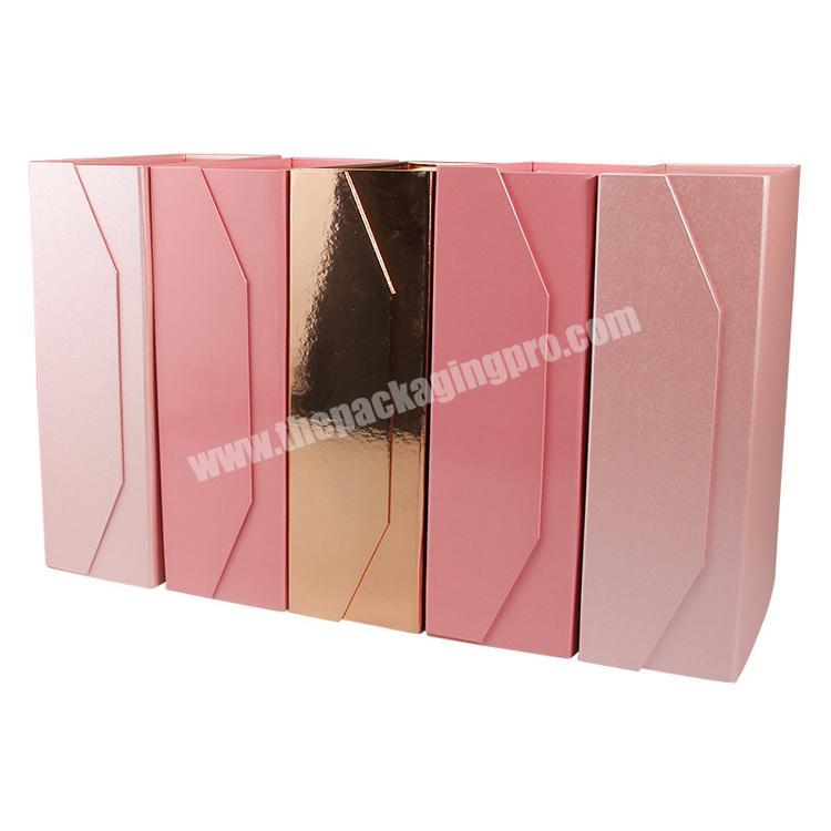 Dongguan factory wholesale custom logo folding packaging paper gifts boxes for clothes