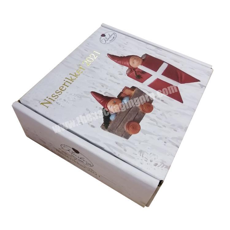 ECO friendly Shipping Corrugated Mailer Packaging Christmas packing Gift Box