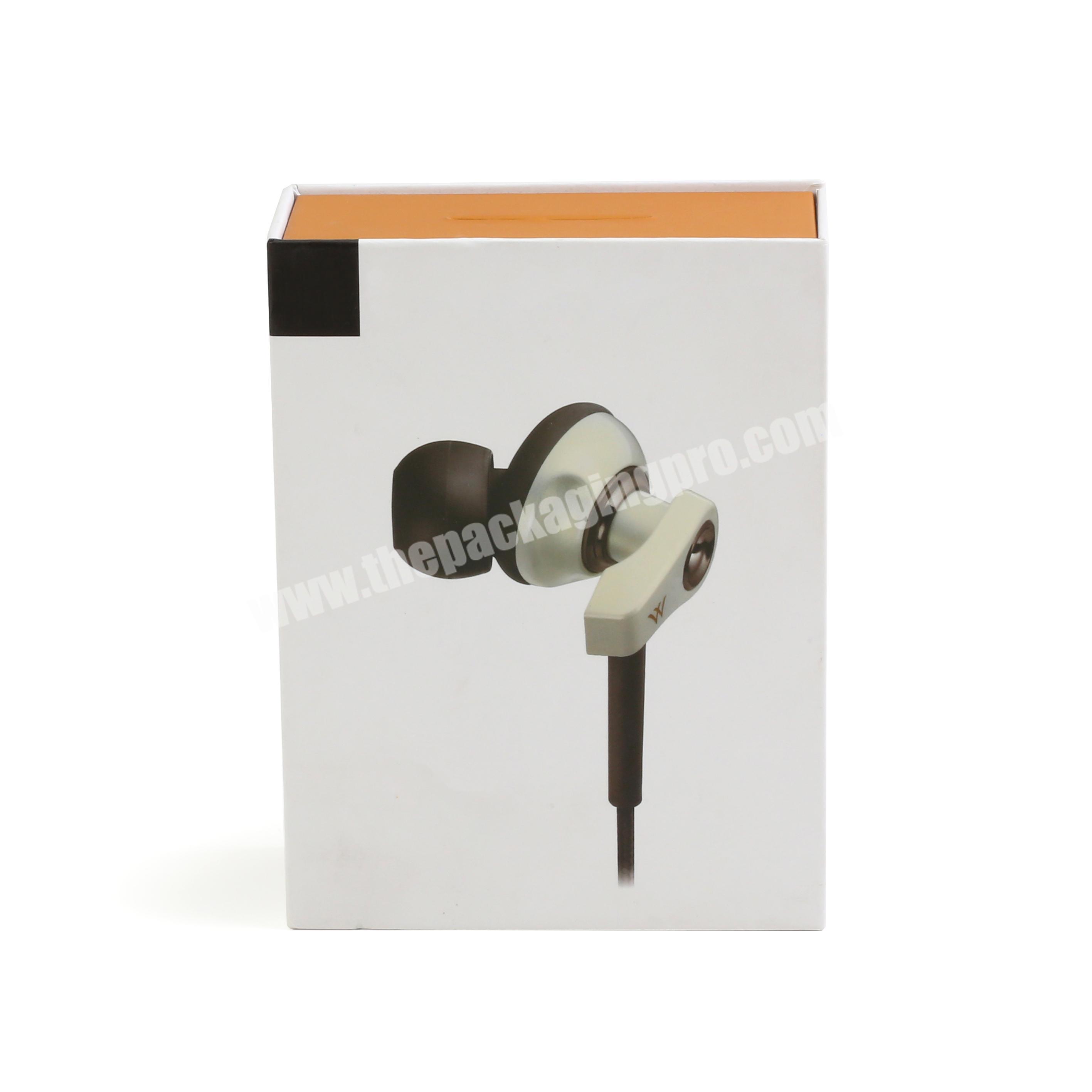 Earphone box packing box for earphone paper made earphone box