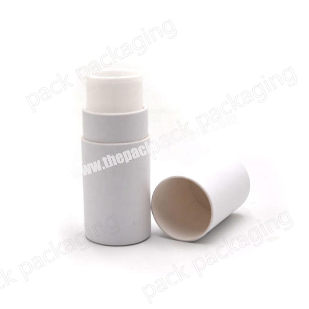 Eco Friendly Cardboard Deodorant Solid Container Packaging Twist Up Paper Tubes
