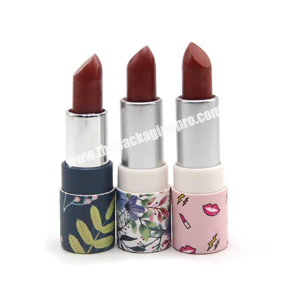 Biodegradable Cosmetic Packaging Personalized Lipgloss Tubes