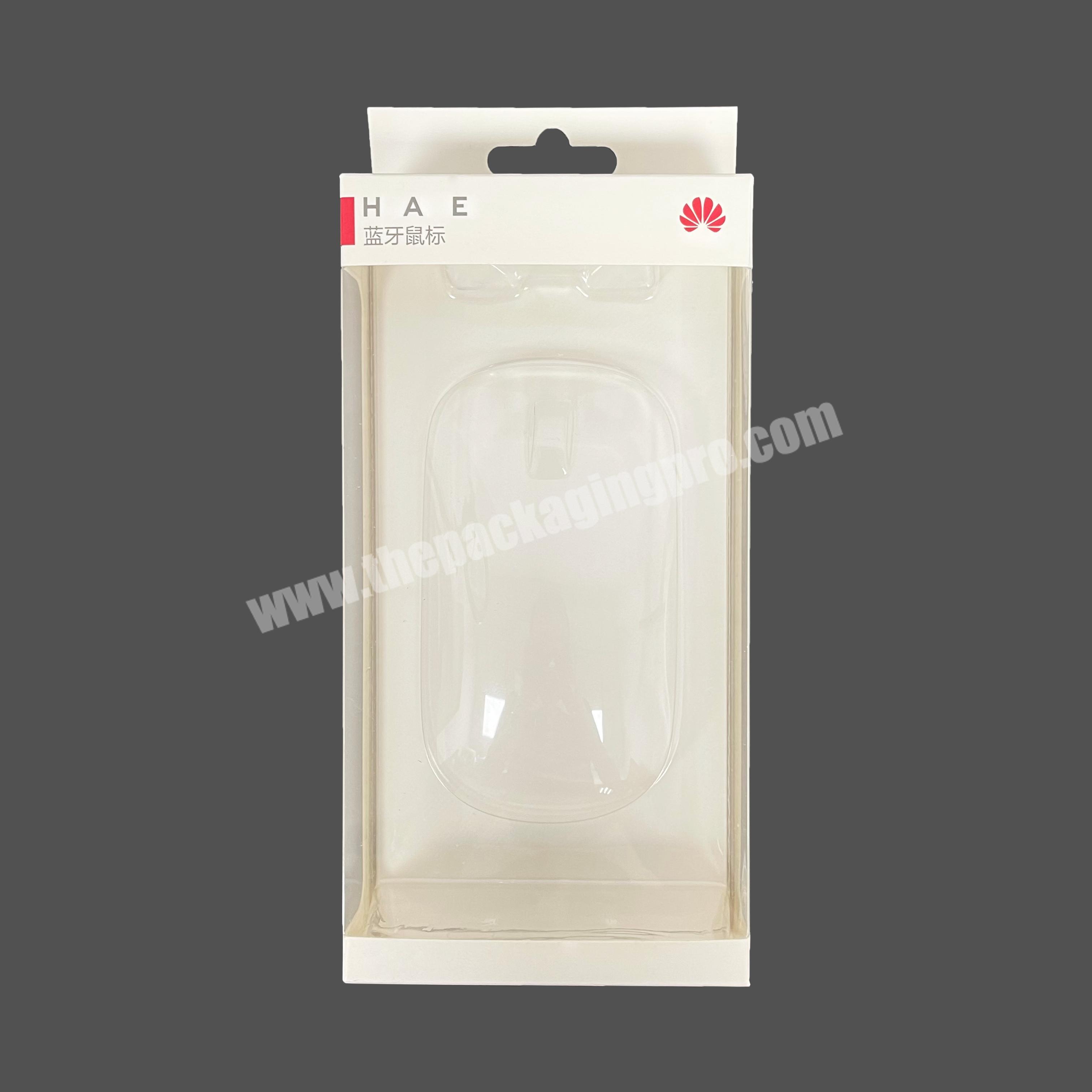 Eco Friendly  Paperboard Electronic Digital Product Clear Packaging Box With Pvc Window