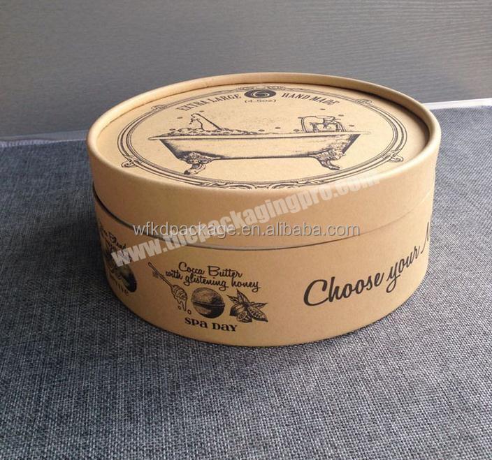 Eco friendly Custom printed cardboard tube for cosmetic lip balm