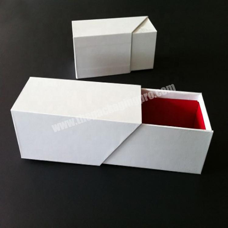 Elegant Design Recycling White Gift Drawer Cardboard Box For Packaging
