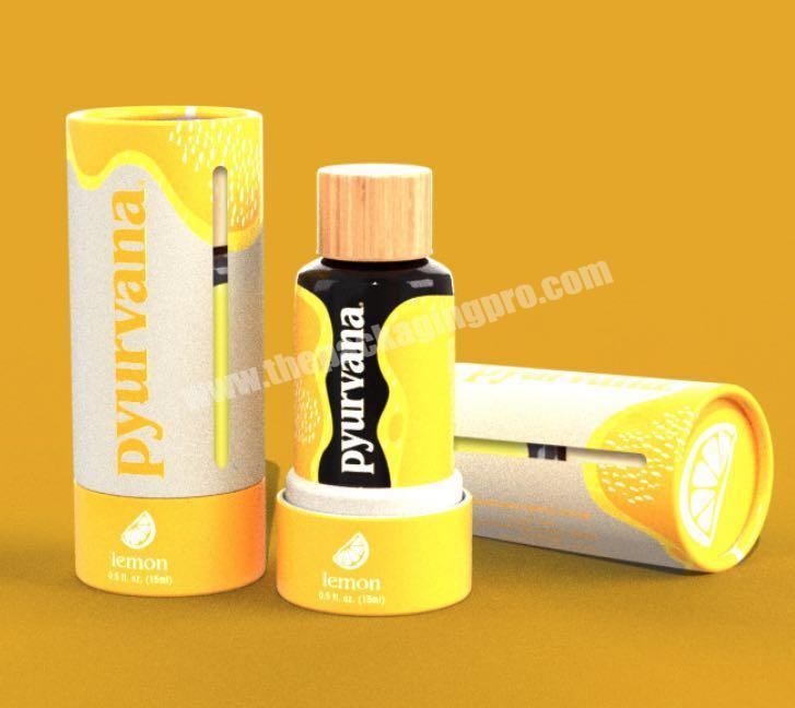 Elegant essential oil packaging cardboard paper tube,cardboard tube for round tube boxes