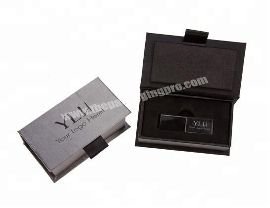 Fabric cardboard boxes for USB packing