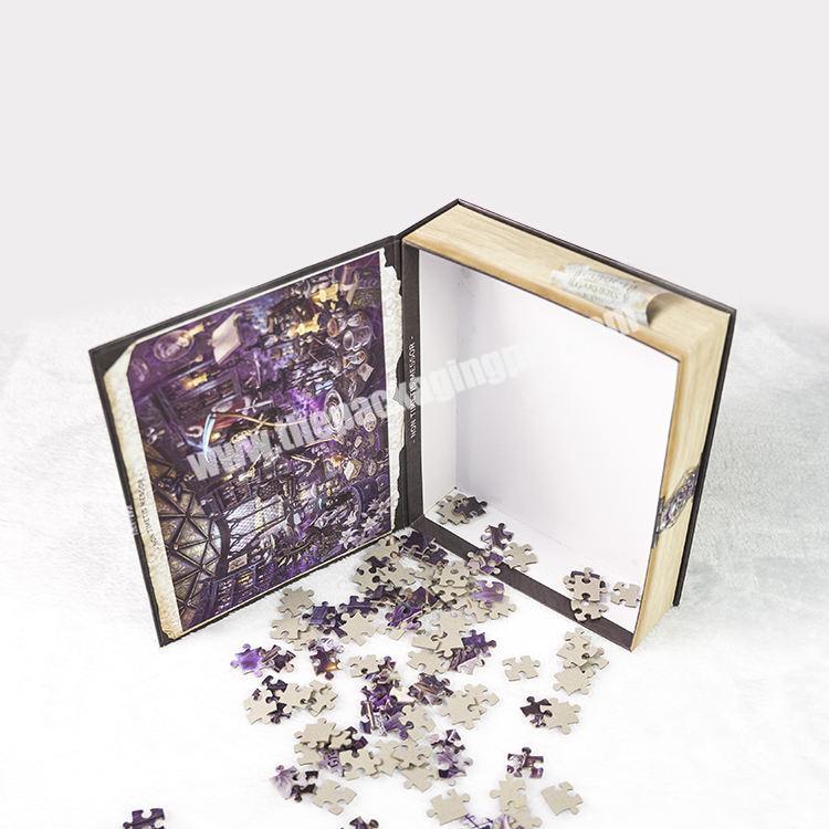 Factory Custom Hot Sell Box Adult Game Puzzle Child Puzzle Jigsaw gift box