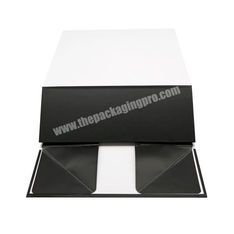 Factory Custom Logo Hair Extension Gift Cardboard Book Shaped Magnetic Box Packaging Gift Box