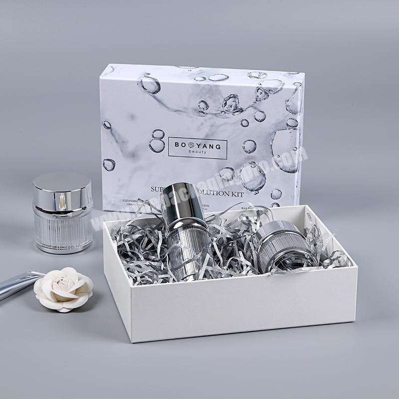 Factory Custom Luxury Logo Eco Friendly Packaging Cosmetic Printed Cardboard Gift Makeup Set Storage Boxes
