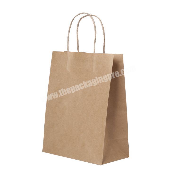 Factory Direct Sales paper bag with logo print food gift