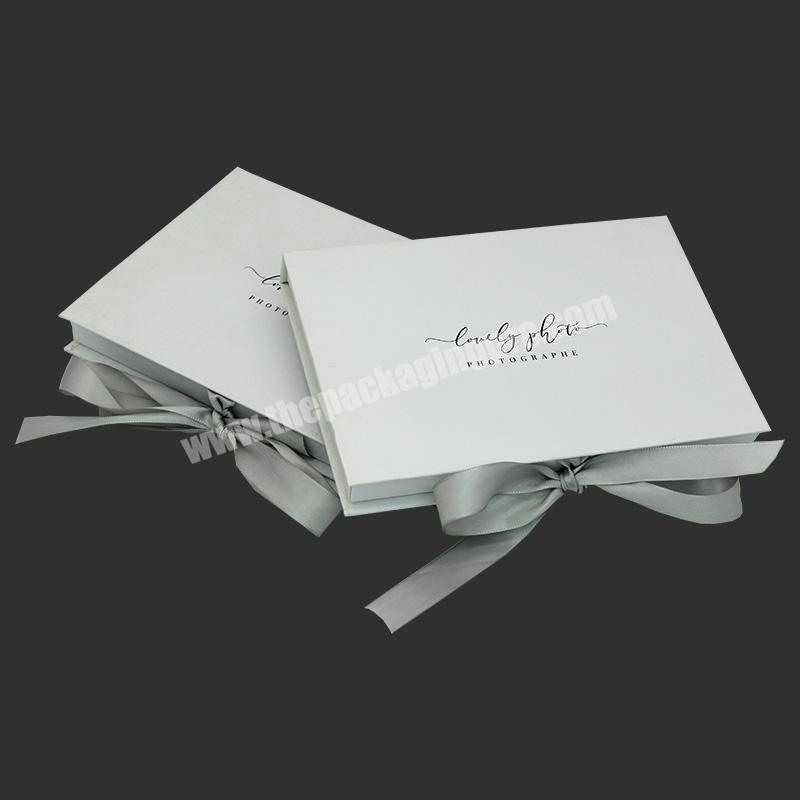 Factory Eco-friendly  Luxury small Folding Gift Box Magnetic Closure For Baby Apparel Clothing Packaging Custom