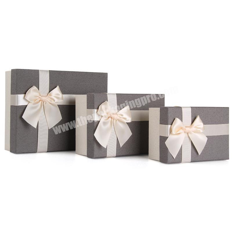 Factory Wholesale Custom Luxury Paper Birthday Gift Box Packaging