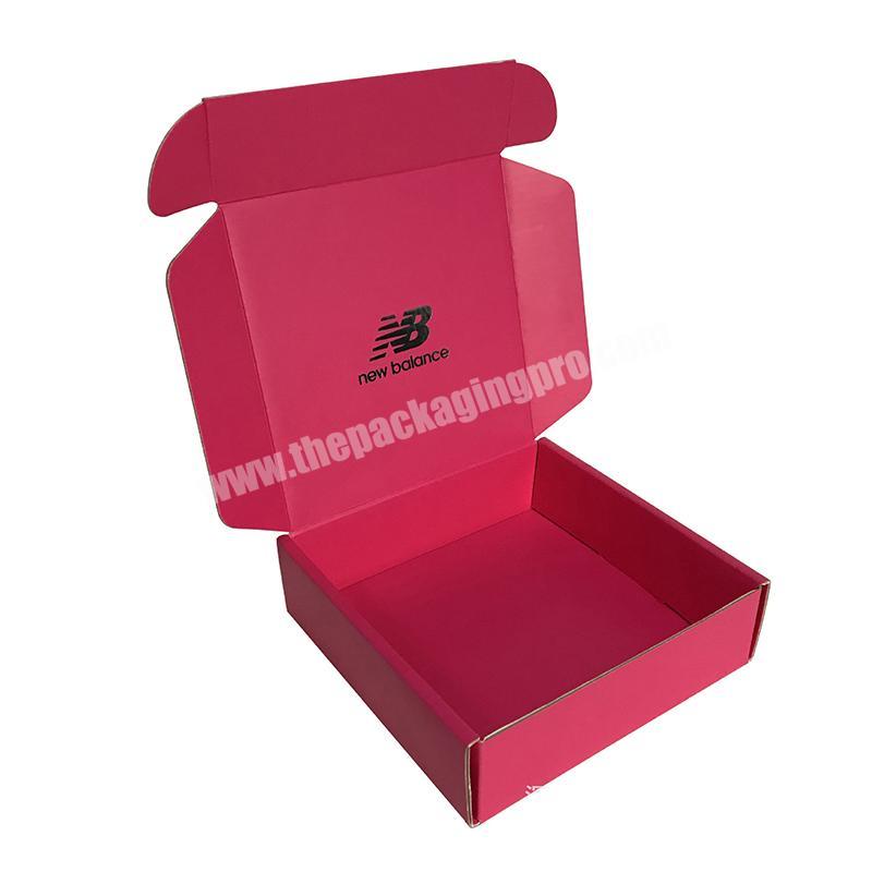 Factory Wholesale Custom Packaging Printing Mailer Flower Wig Clothing Color Box