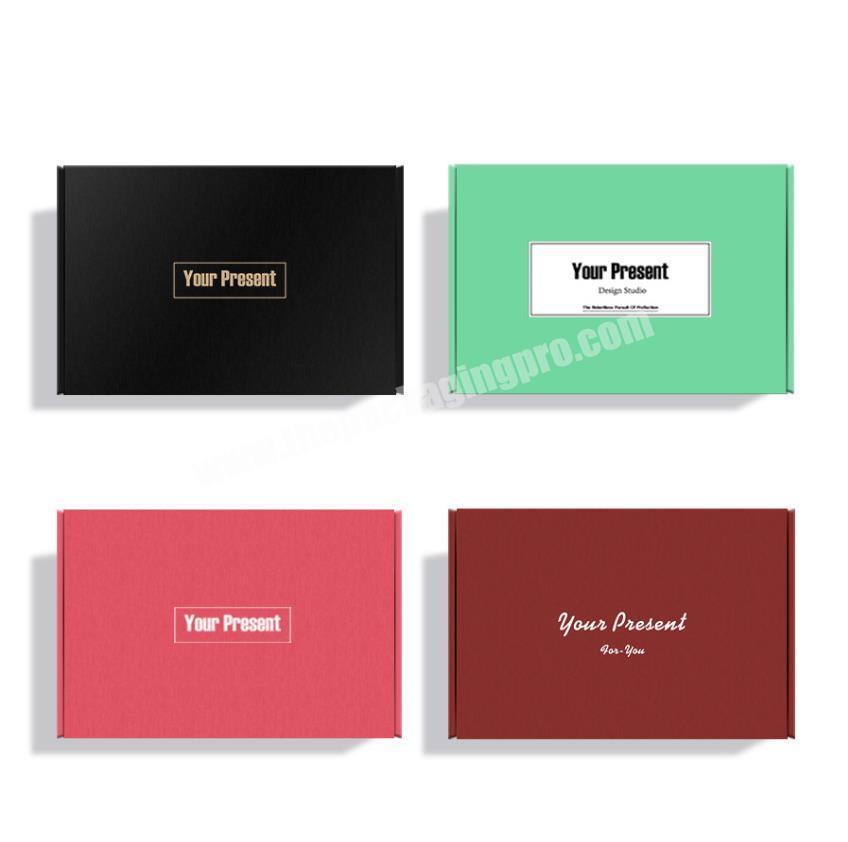 Factory Wholesale Recycled Custom  Mailer Boxes for Gift Packaging