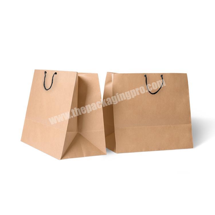 Factory direct supply shopping bag paper wholesale packaging