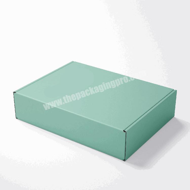 Factory directly customized underwear packaging box color aircraft box Kraft corrugated gift box