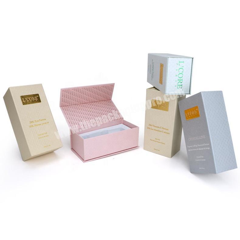 Factory  drawer paper box up-bottom cover boxes for skin care product