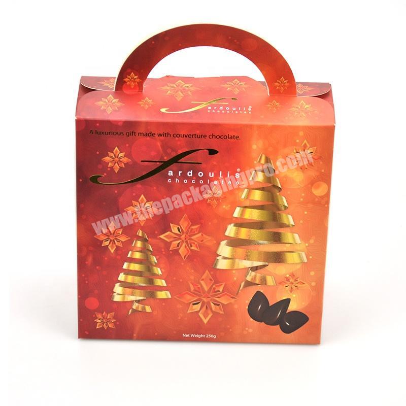 Factory mass production chocolate paper gift box design custom paper chocolate bar wrappers packaging