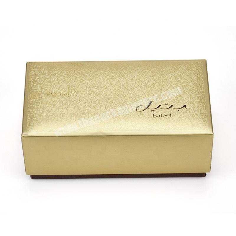 Factory mass production contracted design chocolate packing box design custom food grade chocolate paper box