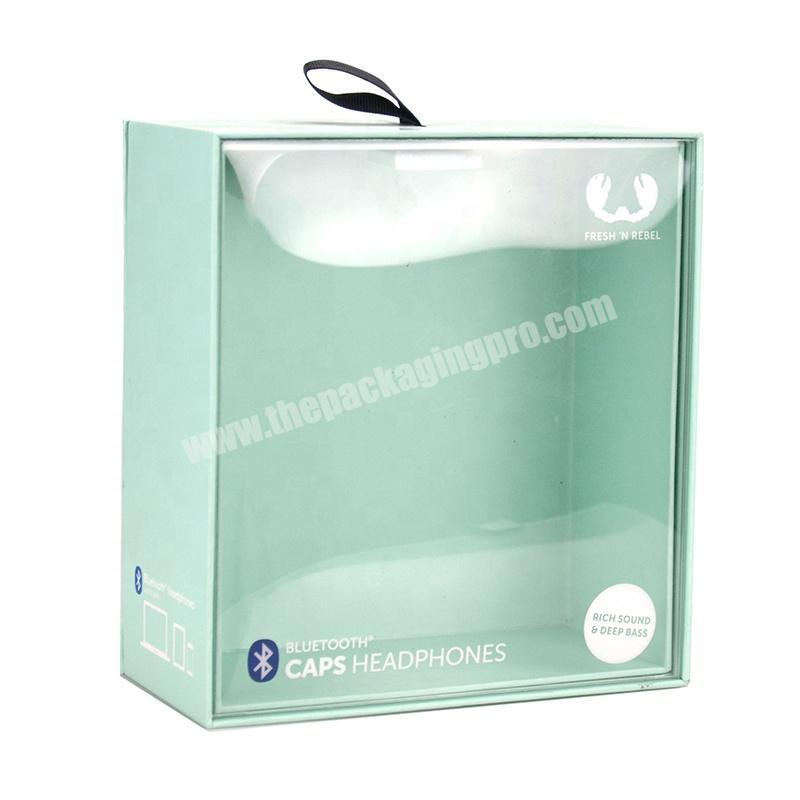 Factory mass production paper packaging products design custom candle packaging paper gift box with window