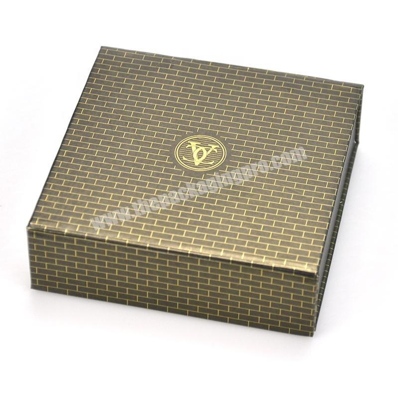 Factory production logo paper box packaging wall brick design custom attractive square paper gift box