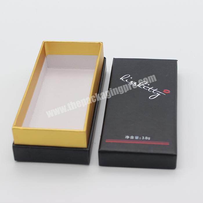 Fancy smartphone packaging box black packaging box