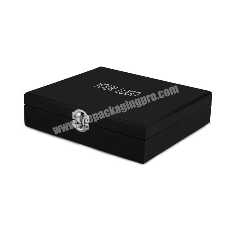 Flap Lid Packaging Cardboard Bespoke Custom Magnetic Closure Gift Box Luxury Hip Flask Set Gift Box