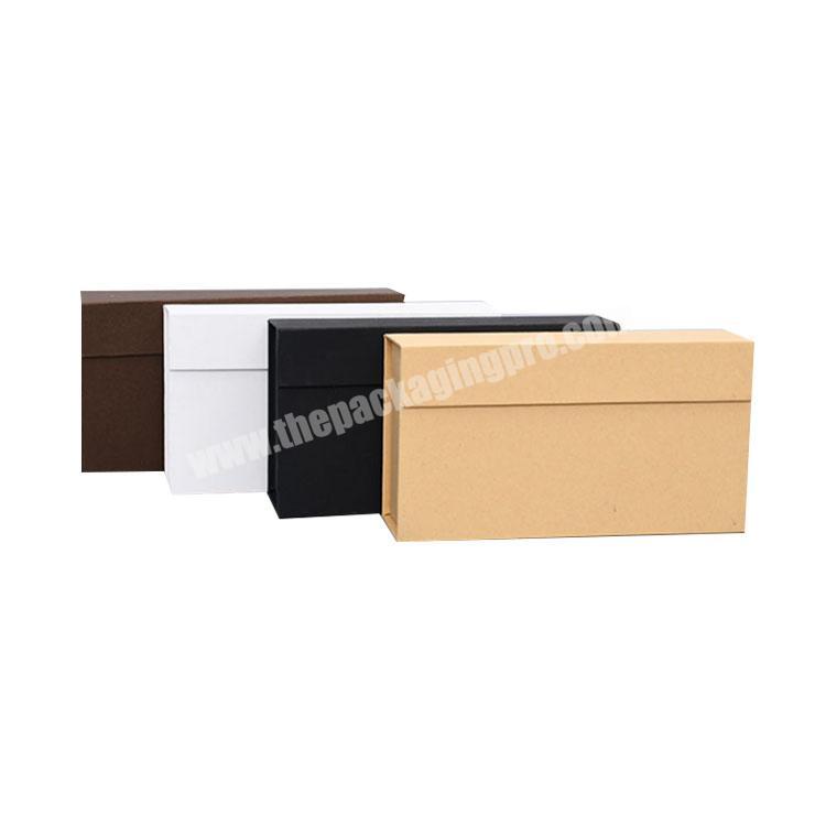 Fold out gift box boxes folder gluer folding paper gift box folding packaging box Custom logo