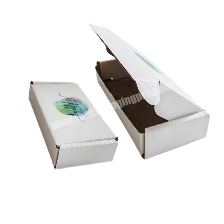 Folding Cardboard Recycle Kraft Custom LOGO Packaging Corrugated Mailer Boxes
