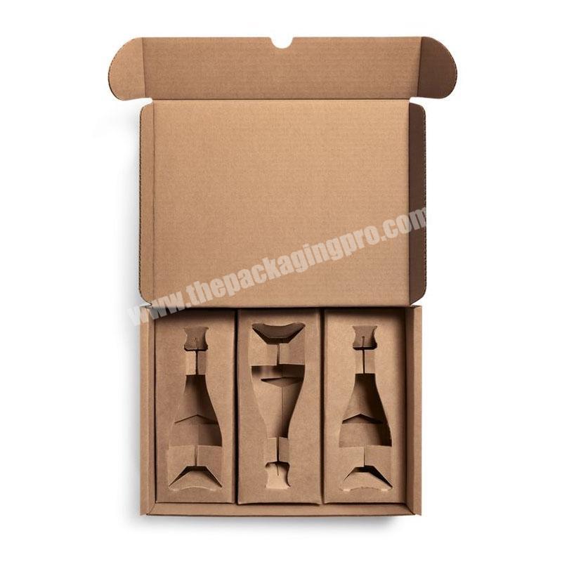 Free Design Custom Makeup Tools Corrugated Mailer Boxes Recycled Kraft Paper Cosmetic Sprays Packaging Mailer Box