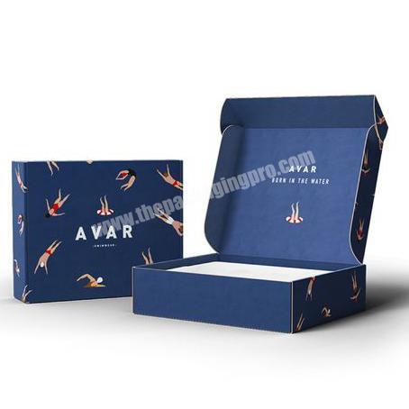 Free Design Recycled Material Cheap Corrugated Box Shipping Paper Box for Apparel Packaging Boxes Set For Cosmetic