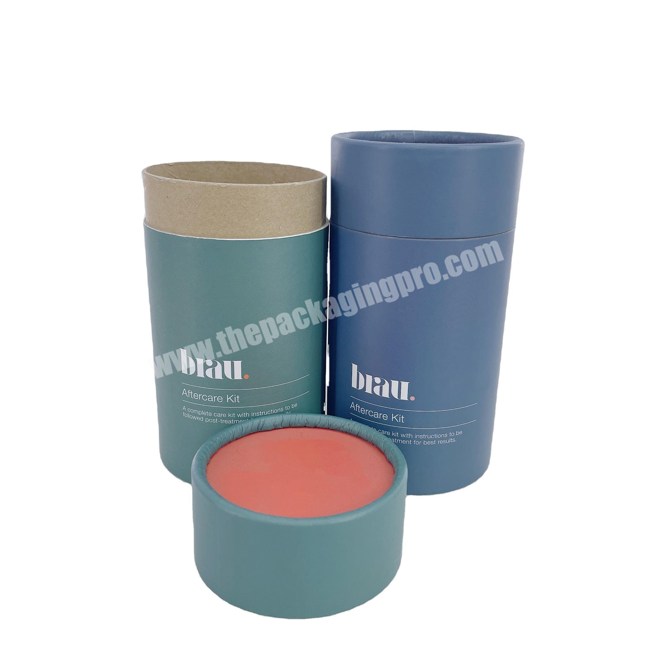 Free Sample Good Supplying Food Grade Paper Tube Tea Container Cylinder Packaging