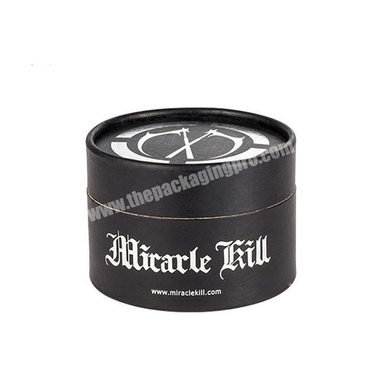 Full Color Custom Printed round paper box cosmetic paper box for candle