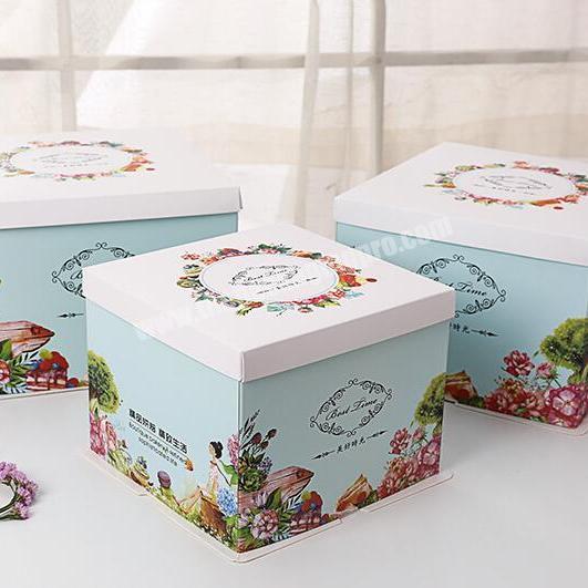 Gift Box Luxury Oem Customized  Logo packing paper box Decorations craft make-up