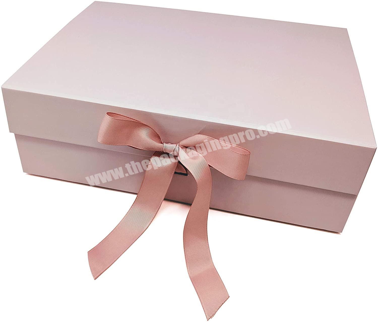 Gift Boxes with Ribbon and Magnetic Closure  Luxury Gift Packaging Wedding Proposal Gift Boxes Engagement Party Teacher Gifts