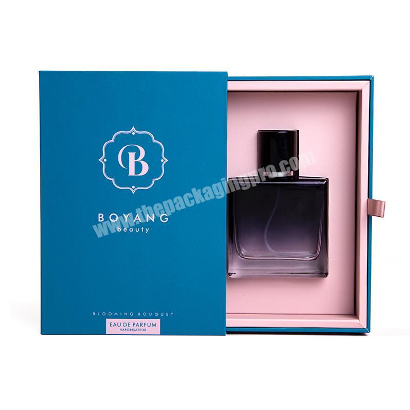 Custom Printed Luxury Cardboard Fragrance Packaging Box Perfume Gift Boxes With Logo