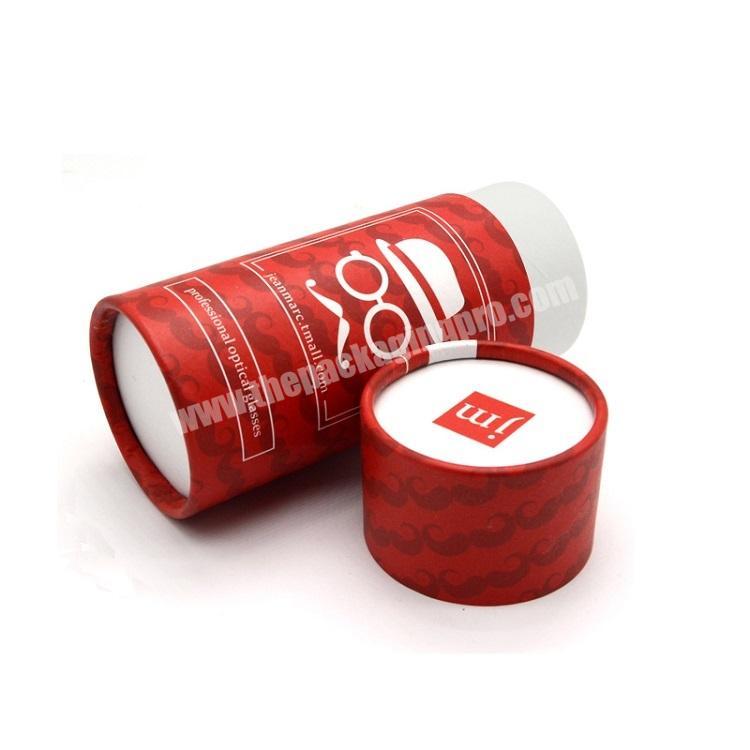 Halloween candy gift paper box custom printing red cylinder