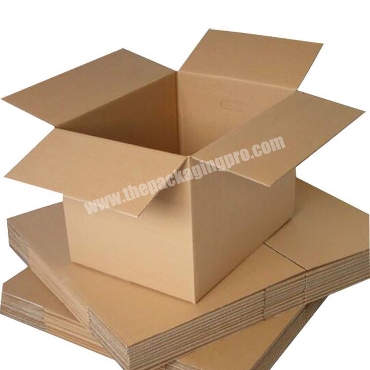 Heavy Double Wall Flute Cardboard Mailer Box Packaging Moving Corrugated Carton Custom Size