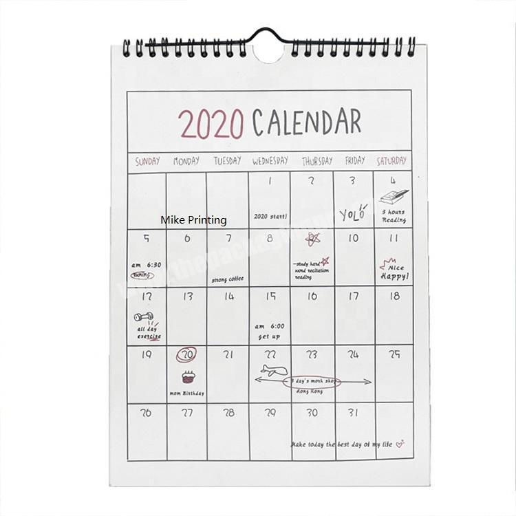 High Quality Cheap Desk Calendar Printing Custom Calendar Printing Table Calendar