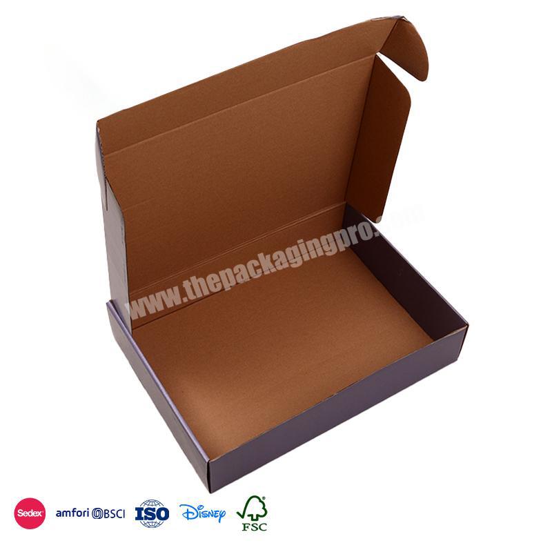 High Quality Cheap Price Romantic purple flip-top convenient design custom pillow boxes packaging wig box